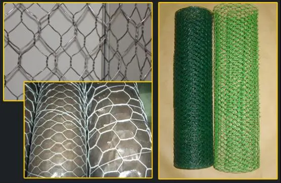 Anping Hot Dipped Galvanized Gabion Hexagonal Wire Mesh Fencing