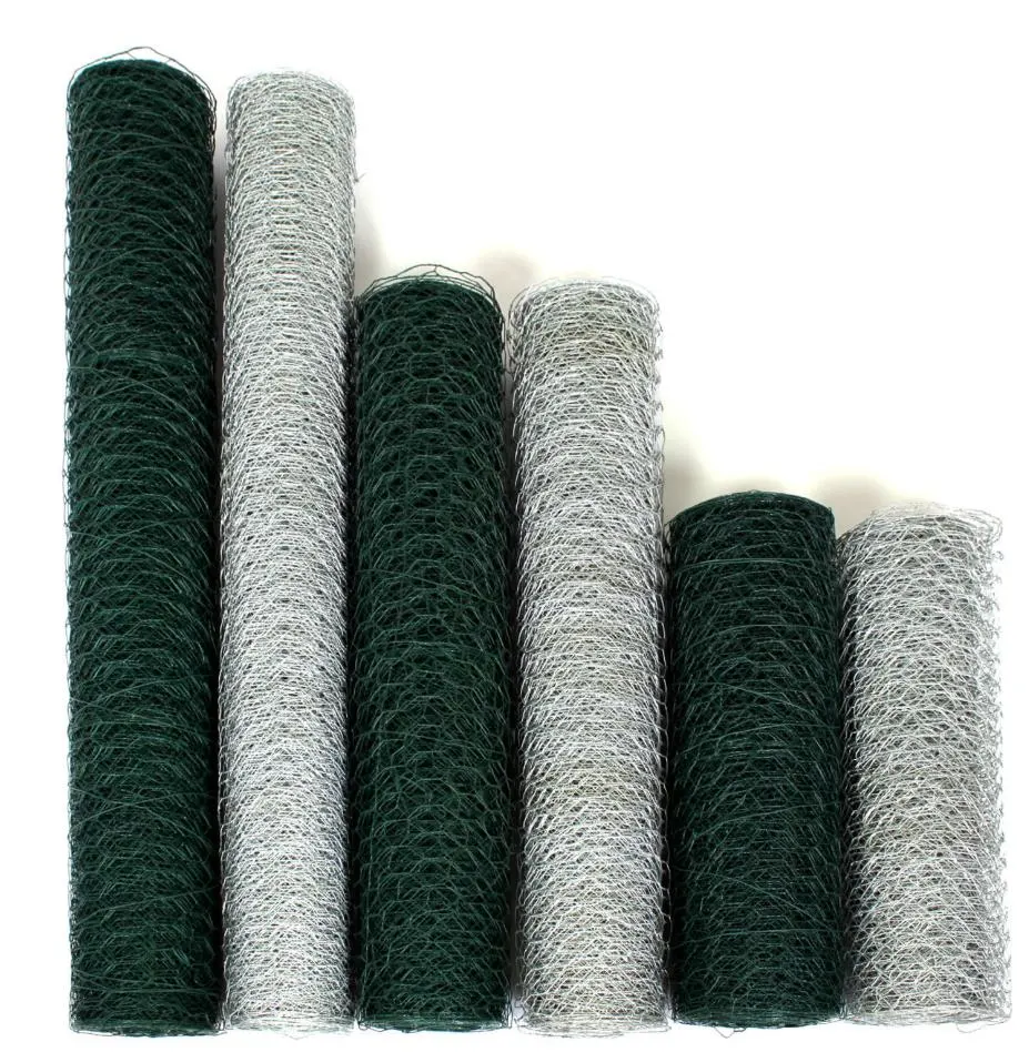 PVC Coated Iron Wire Hexagonal Chicken Wire Netting Hexagonal Livestock Fence