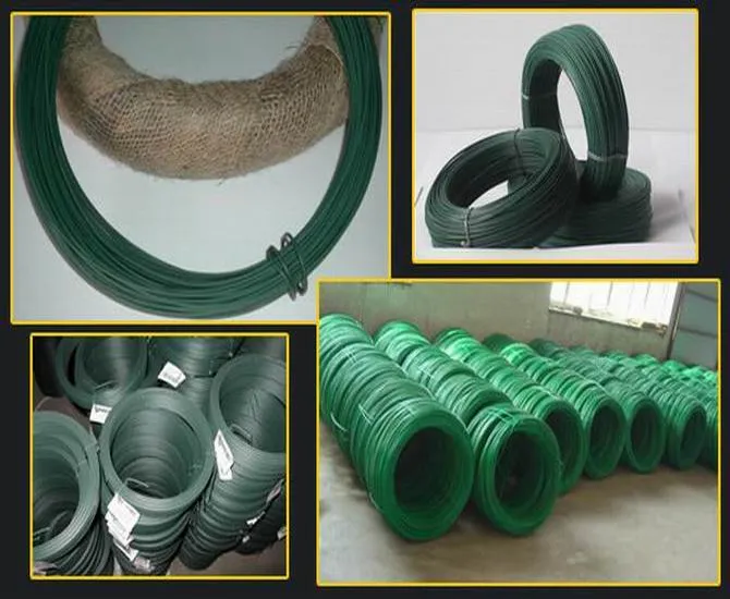 Low Carbon Steel Wire with Plastic Coated PVC Wire PVC Coated Iron Wire