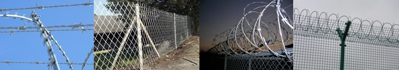 Prison Fencing Wire Anti-Climb Concertina Razor Fencing Wire