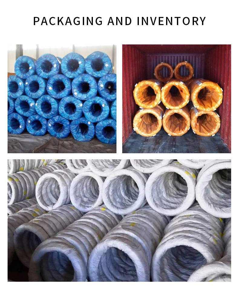 Hot/Electro DIP Galvanized Steel Wire Low Carbon Iron Wire