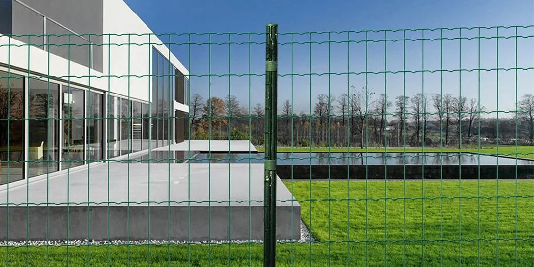 High Quality Euro Fence Plastic Coated Wire Mesh Fence Holland Wire Euro Fence / Euro Steel Fencing/Security Metal Euro Fence