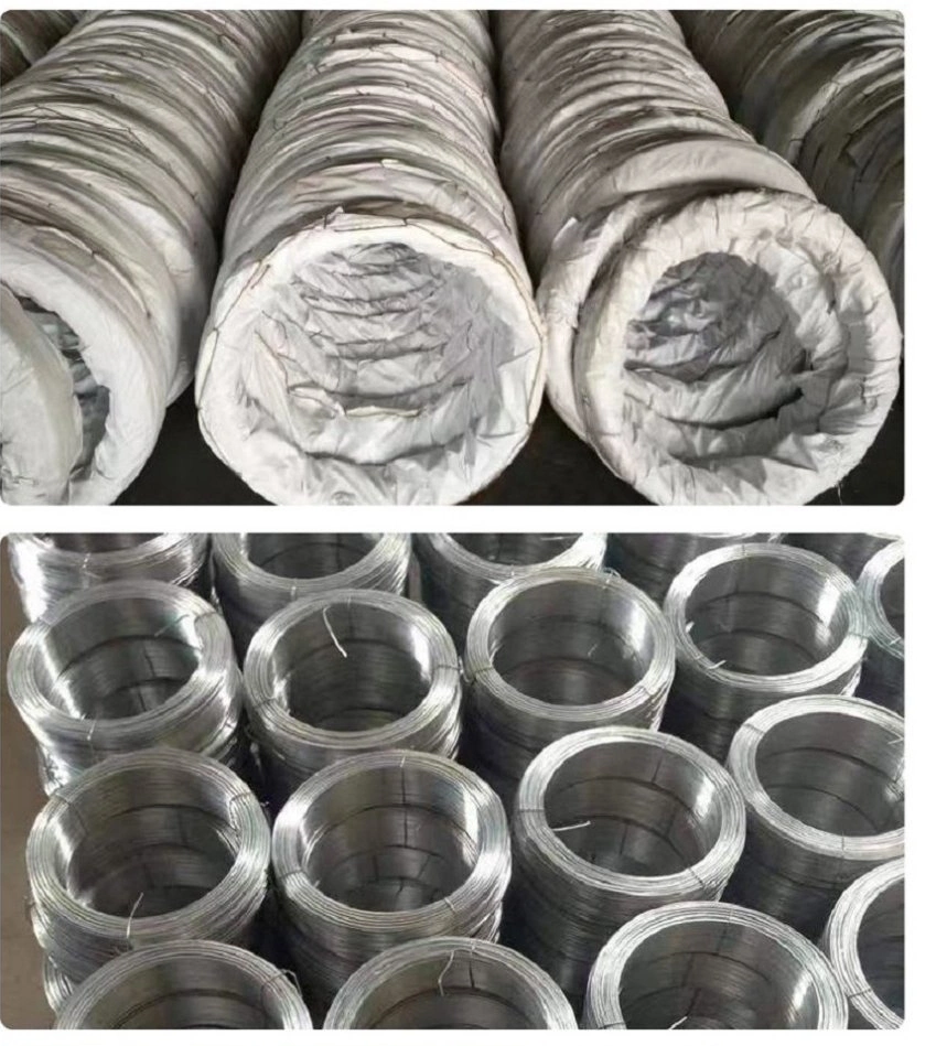 High Quality From Vietnam The Flat Hot DIP-Galvanized Binding Iron Galvanized Steel Wire